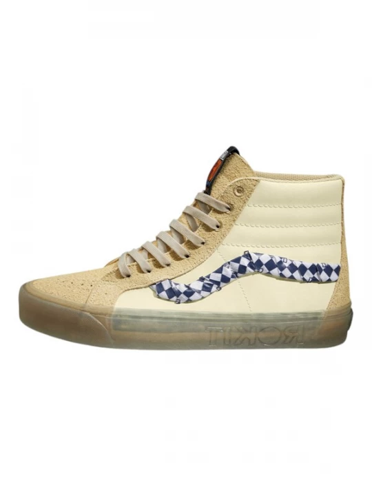 Foto van product VANS Sneakers hoog 'Sk8-Hi 38 Roki' beige / champagne / zwart