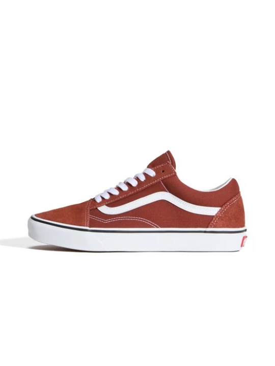 Foto van product VANS Sneakers laag 'Old Skool' roestbruin / wit