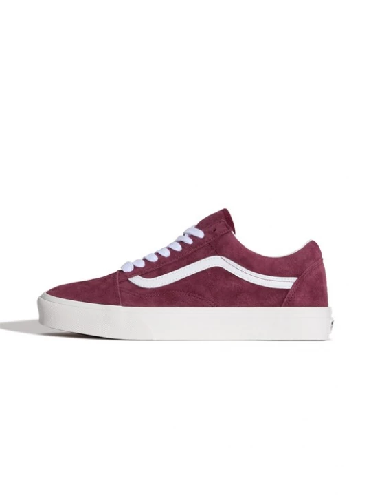 Foto van product VANS Sneakers laag 'Old Skool' wijnrood / wit