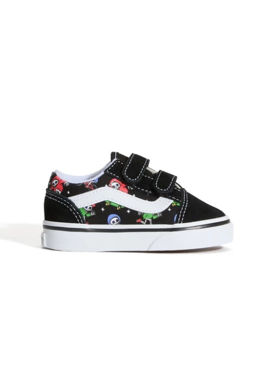 Foto van product VANS Sneakers 'Old Skool' groen / rood / zwart / wit