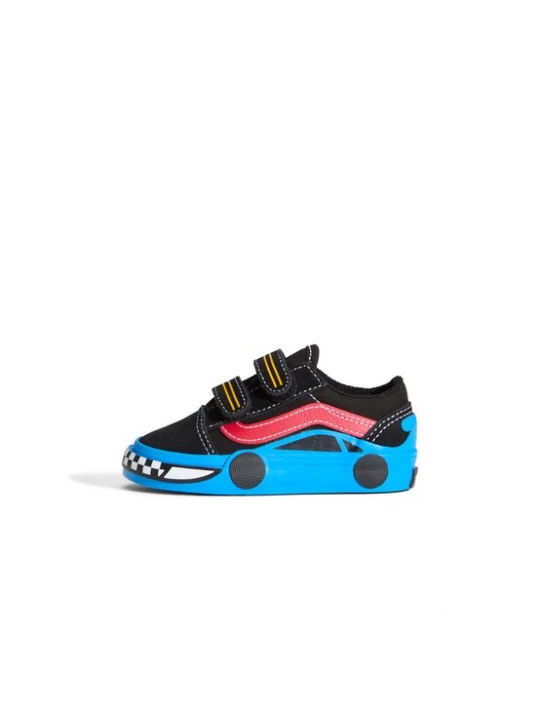 Foto van product VANS Sneakers 'Old Skool Hook And Loop Car' hemelsblauw / rood / zwart