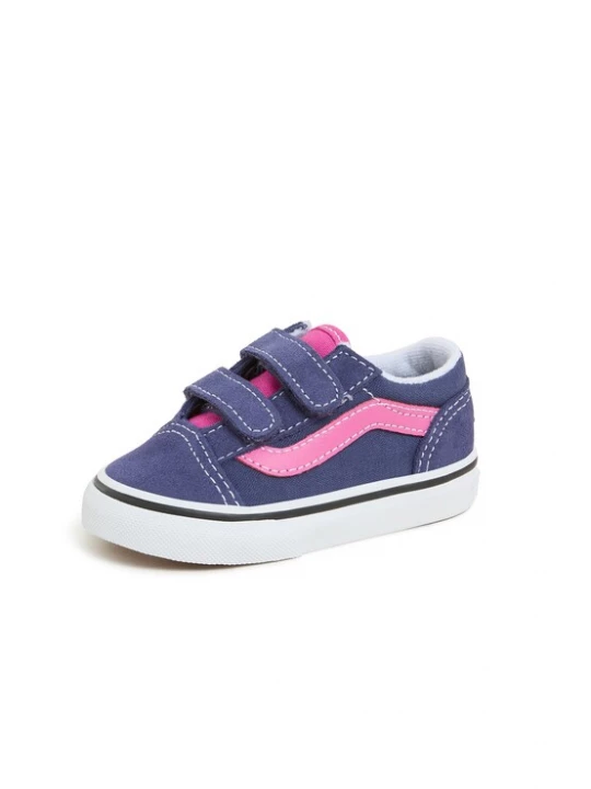 Foto van product VANS Sneakers 'Old Skool Hook And Loop' marine / lichtroze