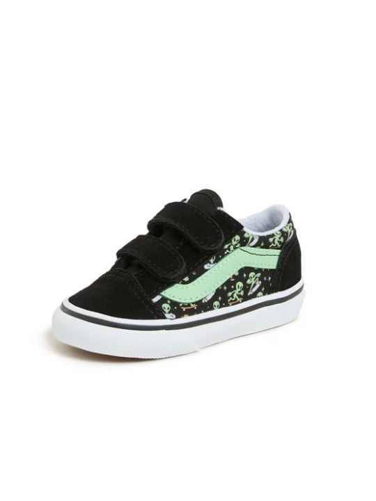 Foto van product VANS Sneakers 'Old Skool Hook And Loop' mintgroen / zwart
