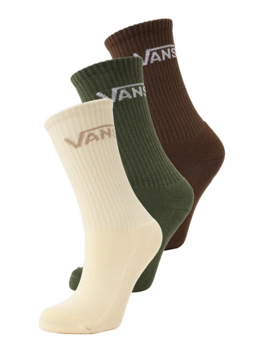 Foto van product VANS Sokken 'CLASSIC' crème / chocoladebruin / olijfgroen / wit