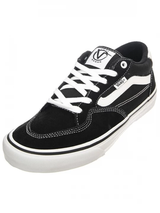 Foto van product VANS Sportieve veterschoen 'Mens Rowan Black / True White Shoes' zwart