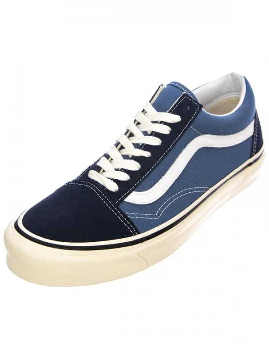 Foto van product VANS Sportieve veterschoen 'Mens UA Old Skool Anaheim Factory Og Navy / Og Stv Navy Shoes' blauw