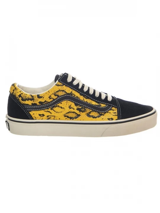 Foto van product VANS Sportieve veterschoen 'OLD SKOOL BLACK / YELLOW' gemengde kleuren