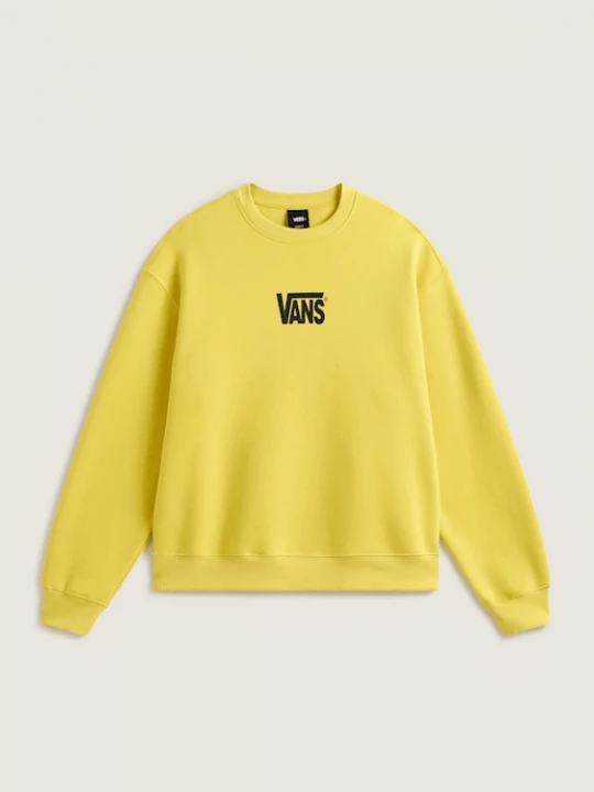 Foto van product Vans - Stretch Logo Crew Sweatshirt, Man, Geel