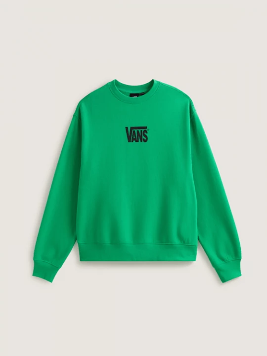 Foto van product Vans - Stretch Logo Crew Sweatshirt, Man, Groen