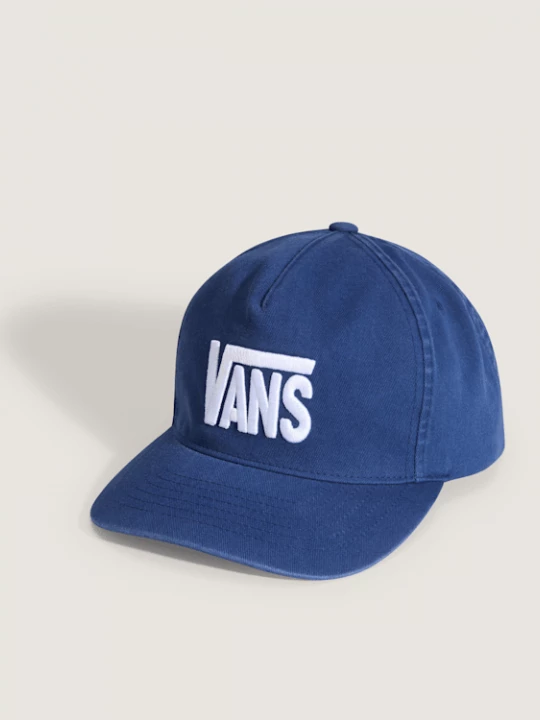 Foto van product Vans - Stretch Logo Snapback Pet, Man, Blauw, Grootte: Een maat