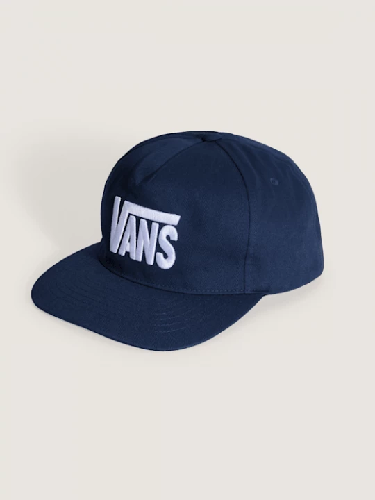 Foto van product Vans - Stretch Logo Snapback Pet, Man, Blauw, Grootte: Een maat