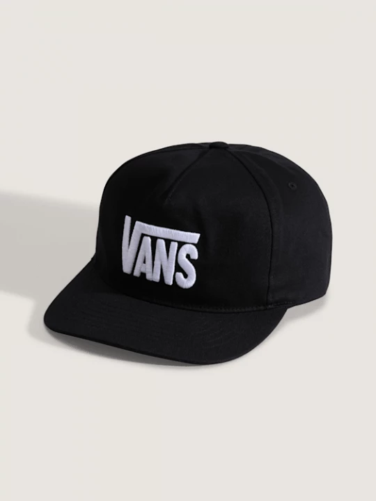 Foto van product Vans - Stretch Logo Snapback Pet, Man, Zwart, Grootte: Een maat