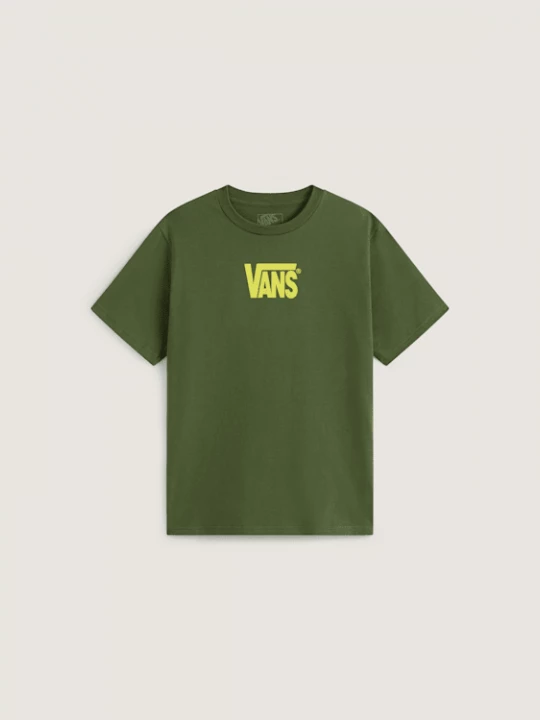 Foto van product Vans - Stretch Tee met logo voor kinderen (8-14 jaar)unisex, Groen