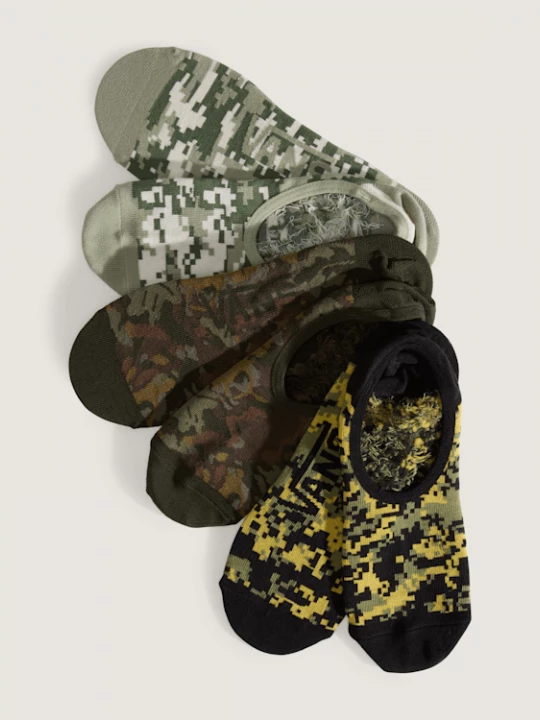 Foto van product Vans - Ticker Canoodle Sokken (3 paar), Man, Groen, Grootte: L (42.5-47​)