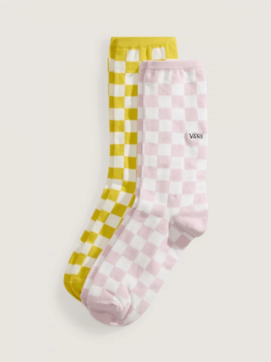 Foto van product Vans - Ticker Crew Sokken (2 paar), Man, Geel, Grootte: M (38.5-42​)