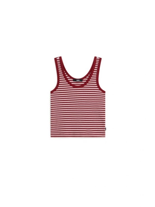 Foto van product VANS Top bourgogne / wit