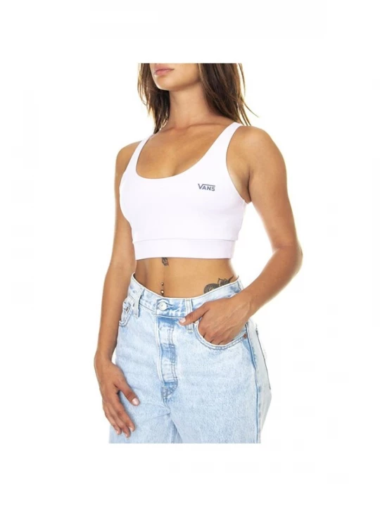 Foto van product VANS Top 'Wm Flying V Lavender Fog Bralette' wit