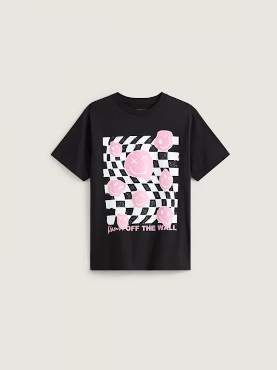 Foto van product Vans - Twisted Joy Tee voor kinderen (8-14 jaar)unisex, Zwart