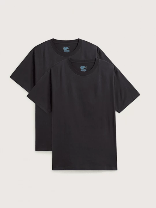 Foto van product Vans - Vans 2-Pack T-Shirt, Man, Zwart