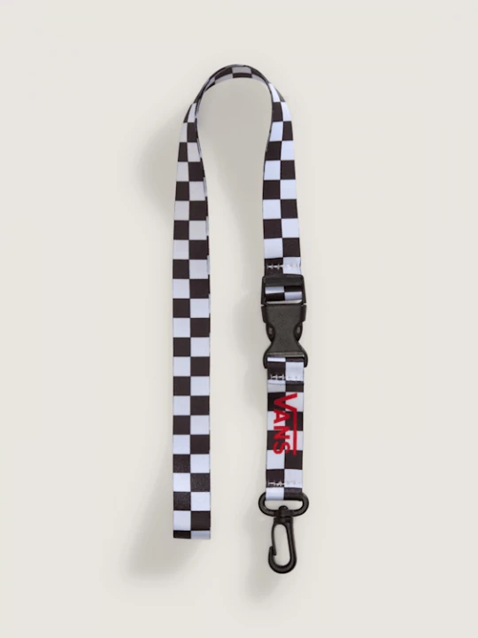 Foto van product Vans - Vans Lanyard Black / White, Man, Zwart, Grootte: Een maat