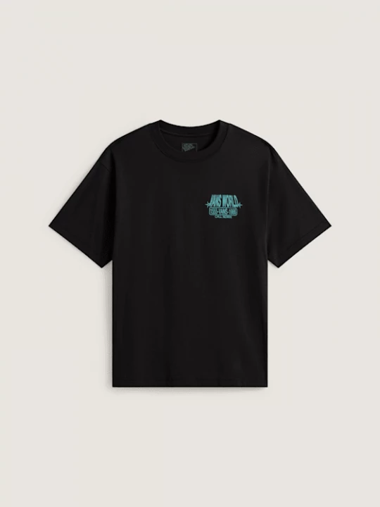 Foto van product Vans - Vans World Intl SS Tee Black, Man, Zwart