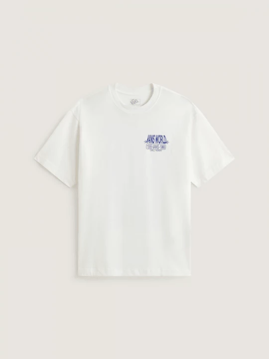 Foto van product Vans - Vans World Intl SS Tee White, Man, Wit
