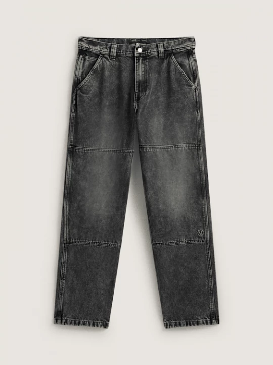 Foto van product Vans - Vans X Rowan Double Knee Jeans 2.0 Stonewash Black, Man, Zwart