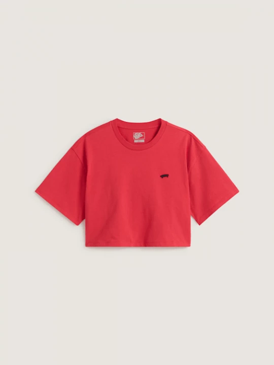 Foto van product Vans - W SALTON RELAX CROP Tee, Vrouw, Roze