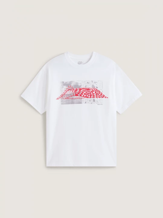 Foto van product Vans - Wave Check Tee, Man, Wit