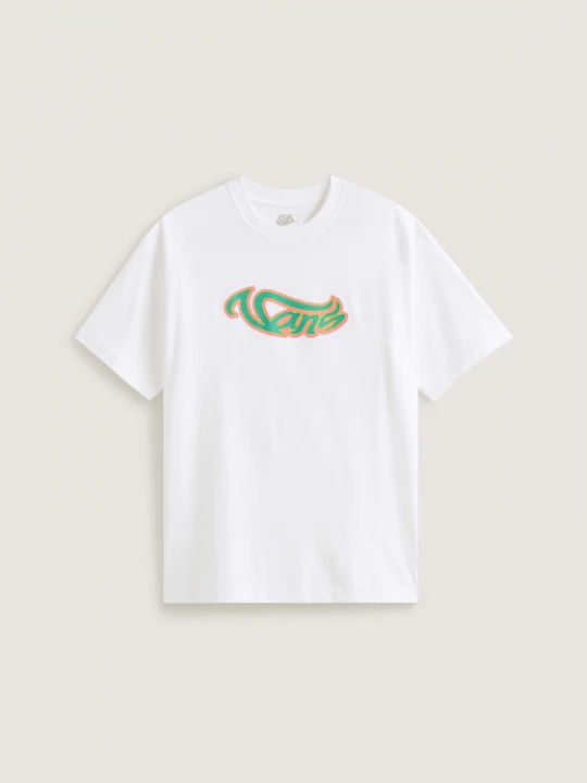 Foto van product Vans - Wavy Script Tee, Man, Wit