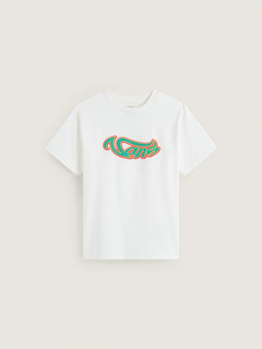 Foto van product Vans - Wavy Script Tee voor kinderen (8-14 jaar)unisex, Wit
