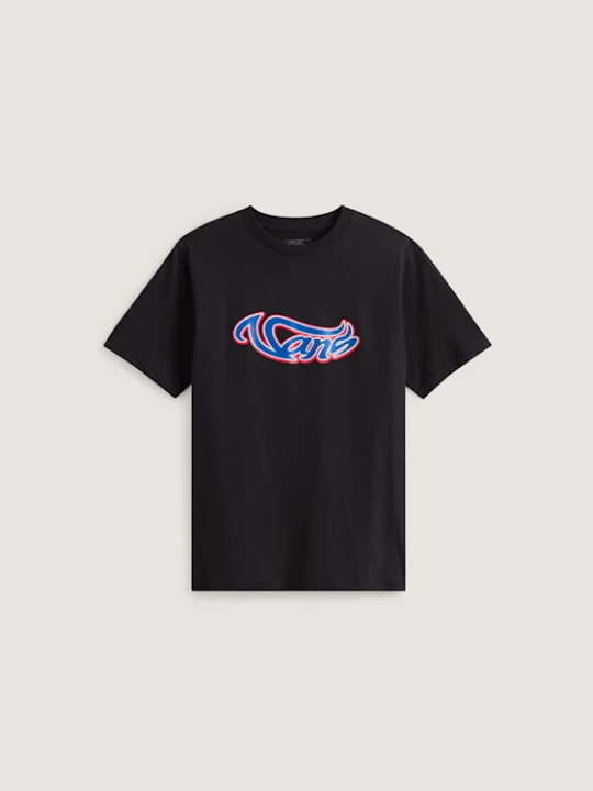 Foto van product Vans - Wavy Script Tee voor kinderen (8-14 jaar)unisex, Zwart