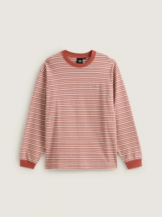 Foto van product Vans - Wesley Stripe Knit Tee met lange mouwen, Man, Oranje