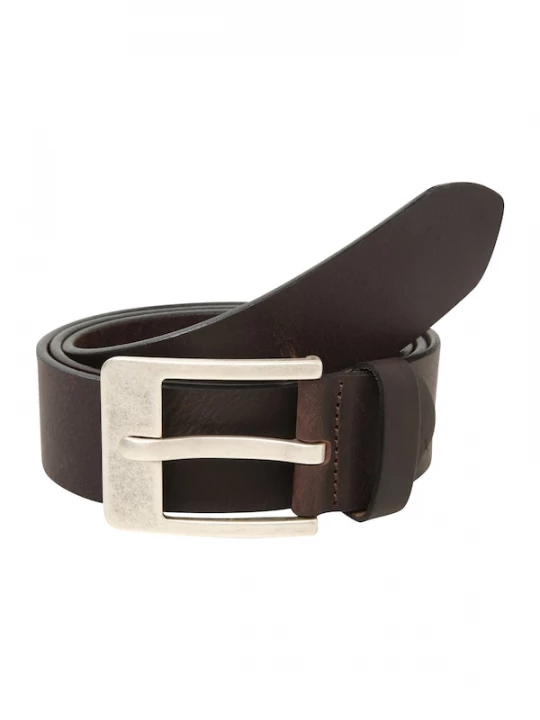 Foto van product VANZETTI Riem donkerbruin / zilver