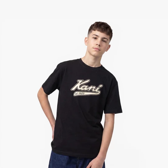Foto van product Varsity T-Shirt Karl Kani zwart