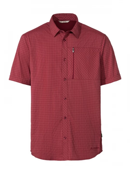 Foto van product VAUDE Functioneel overhemd 'Seiland IV' rood / wit