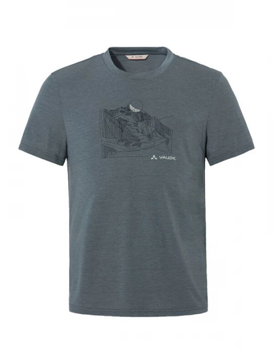 Foto van product VAUDE Functioneel shirt 'Tekoa III ' grijs / zwart / wit