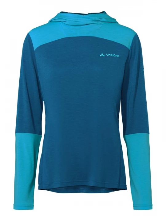Foto van product VAUDE Functioneel shirt 'Tremalzo ' neonblauw / donkerblauw
