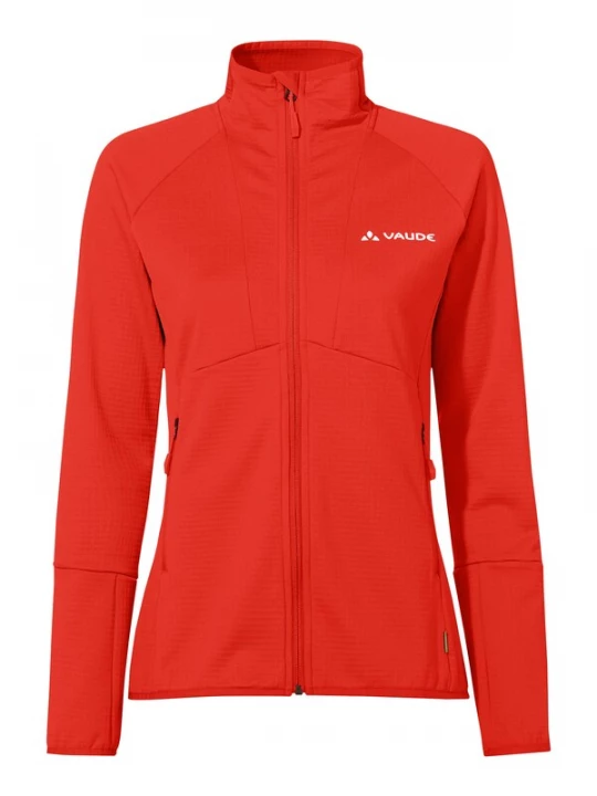 Foto van product VAUDE Functionele fleece jas 'Monviso' oranjerood