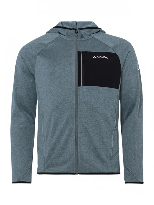 Foto van product VAUDE Funktionele fleece-jas 'Tekoa II' basaltgrijs / zwart