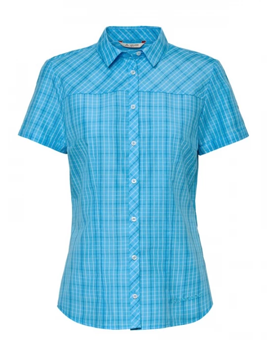 Foto van product VAUDE Multifunctionele blouse 'Tacun II' aqua / neonblauw / donkerblauw