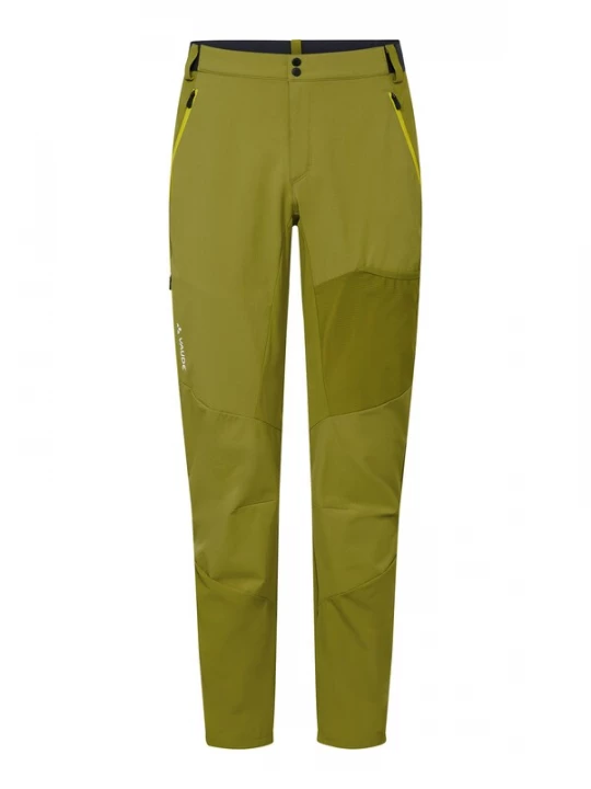 Foto van product VAUDE Outdoorbroek 'Scopi III' antraciet / limoen / wit