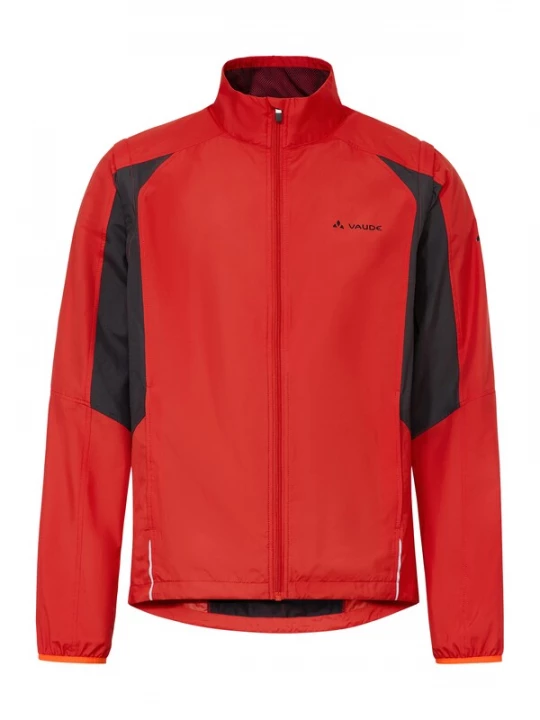 Foto van product VAUDE Outdoorjas 'Dundee' rood / zwart