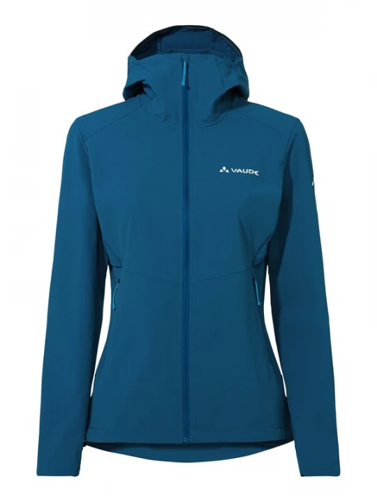 Foto van product VAUDE Outdoorjas 'Tekoa II' blauw / wit