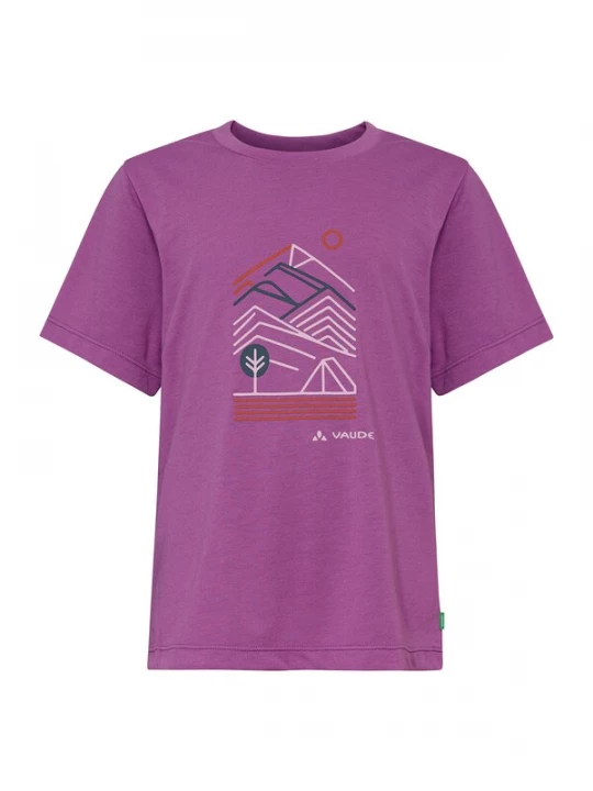 Foto van product VAUDE Shirt 'Rokua' lila gemêleerd