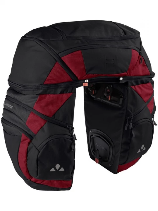 Foto van product VAUDE Sporttas 'Karakorum Pro' grijs / wijnrood / zwart