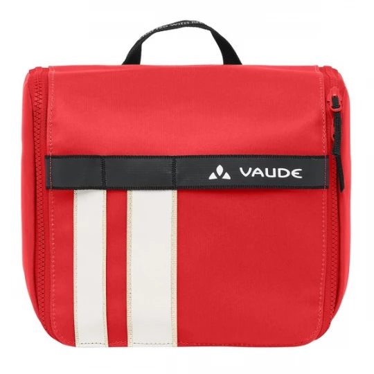 Foto van product VAUDE Toilettas 'Banaba' ecru / knalrood / zwart / wit