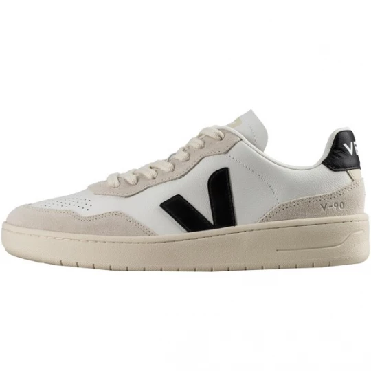 Foto van product Veja Sneakers laag 'V-90 O.T.' beige / zwart / wit