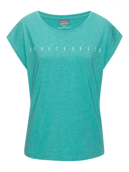 Foto van product VENICE BEACH Shirt turquoise / wit
