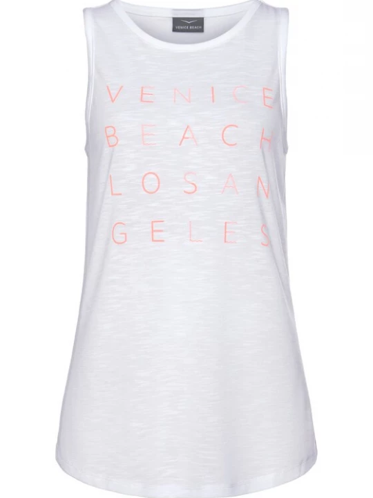 Foto van product VENICE BEACH Top oranje / wit